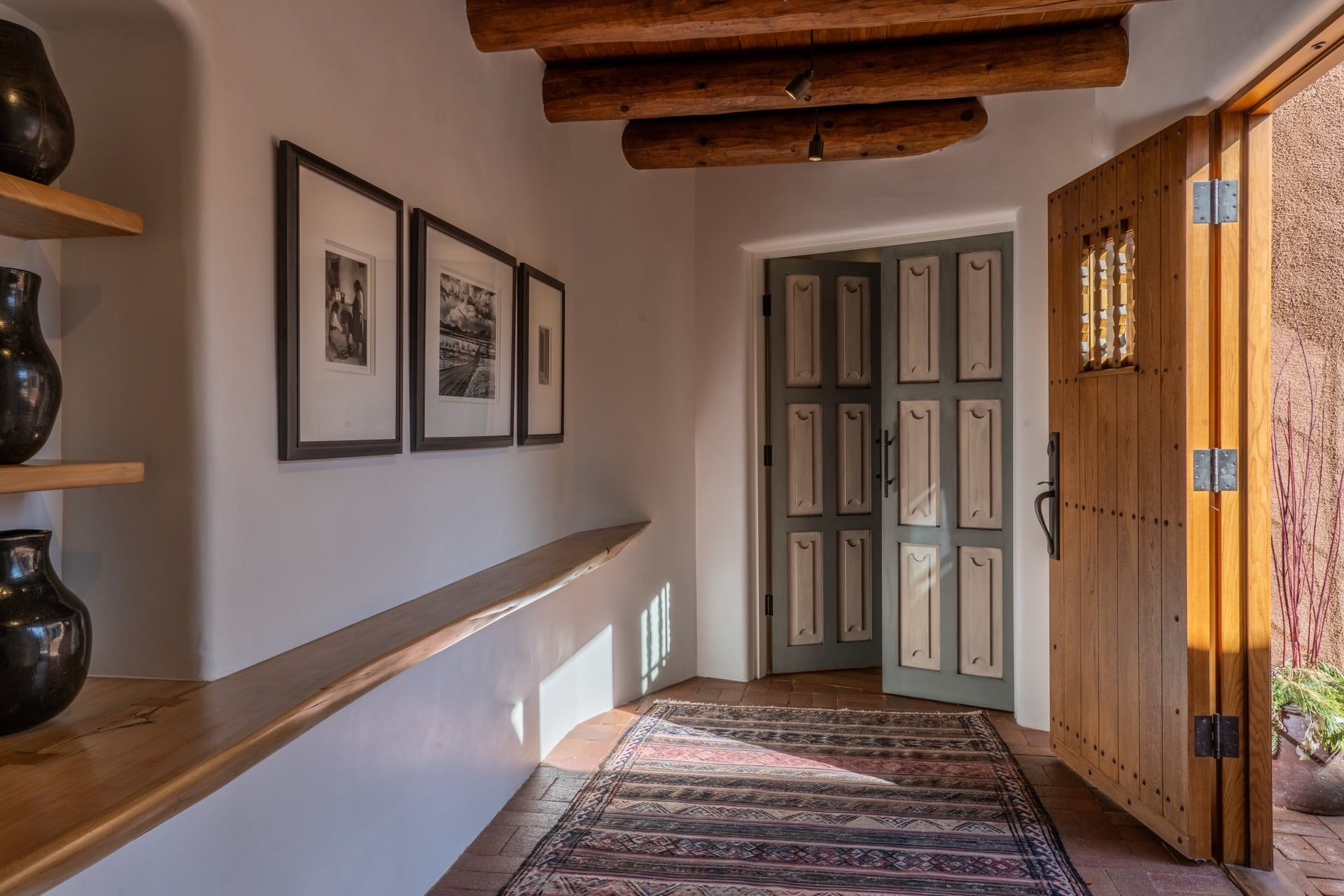 A custom residence with hand-finished details throughout.